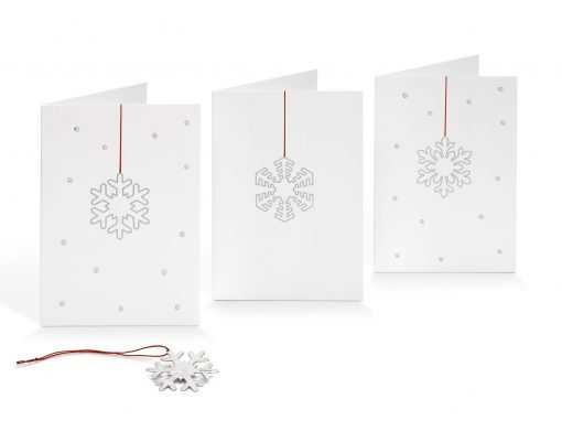 Printed Silver Cards with Removed Silver Decoration